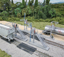 Walthers Cornerstone 933-4037 Modern Loading Racks pkg(4) -- Kit - Each 3-1/8 x 1-11/16 x 4" 7.9 x 4.2 x 10.1cm, HO Scale