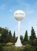 Walthers Cornerstone 933-3528 Modern Water Tower - Kit - 9-1/2" 23.7 Tall x 3-1/8" 7.8cm Diameter, HO Scale