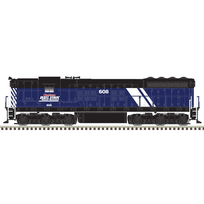 PREORDER Atlas 40005312 N SD-9 Silver Montana Rail Link 601 (Blue/Black)