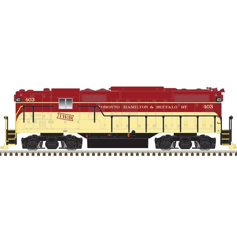 Atlas 40005352 N GP-9 TT SILVER TORONTO HAMILTON & BUFFALO