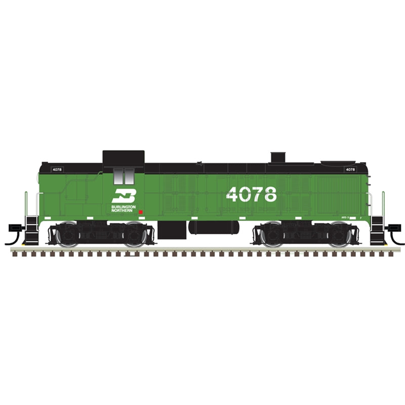 Atlas 40005485 N RS-3 SILVER BURLINGTON NORTHERN