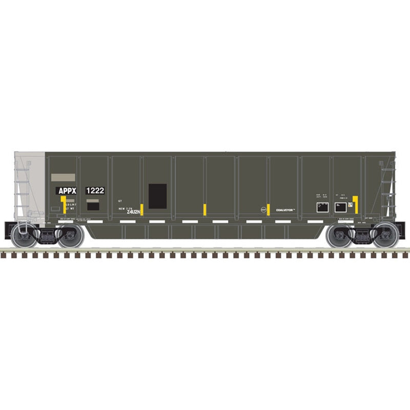 Atlas ATL50004296 COALVEYOR BATHTUB GONDOLA APPALACHIAN RAILCAR SERVICES