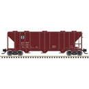 Atlas 50005728 N PS 4000 COVERED HOPPER SANTA FE
