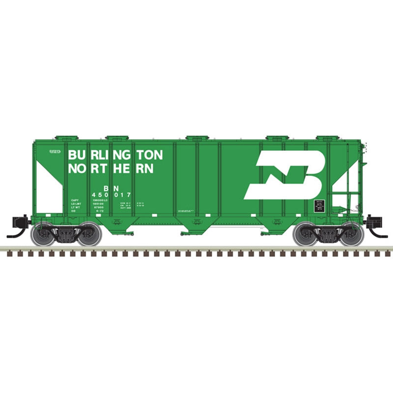 Atlas 50005733 N PS 4000 COVERED HOPPER BURLINGTON NORTHERN