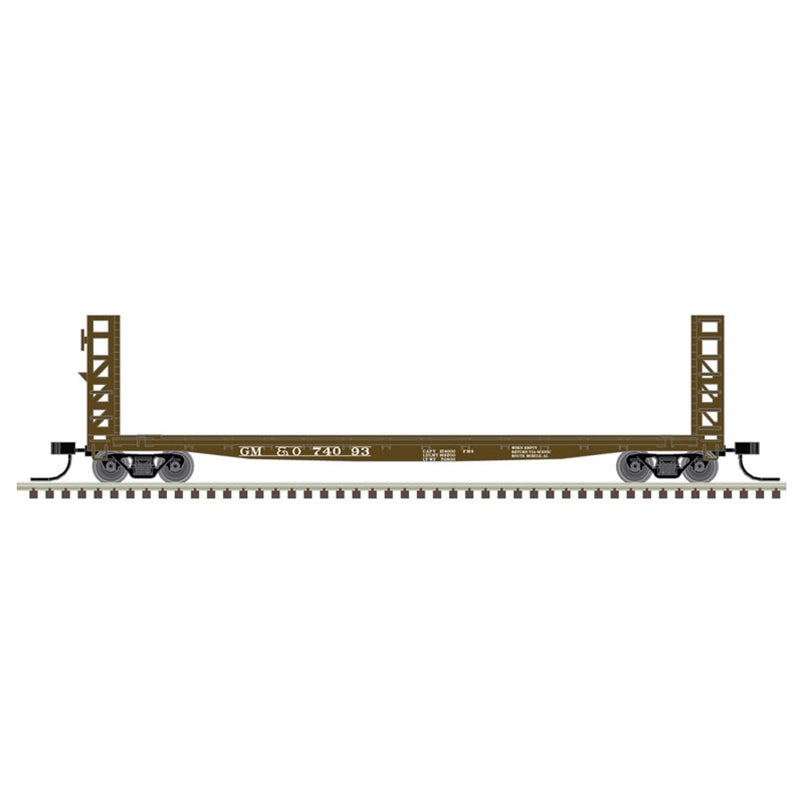 Atlas 50005800 N 48' GSI BULKHEAD FLAT CAR GULF MOBILE & OHIO