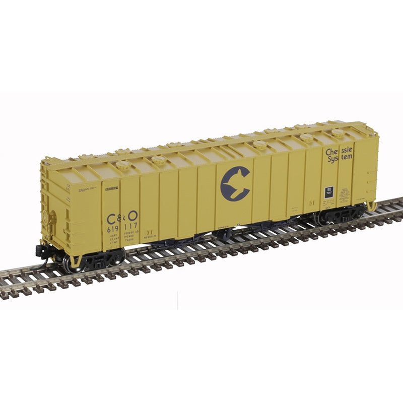 ATLAS 50005814 N 4180 AIRSLIDE COVERED HOPPER CHESSIE SYSTEM [C&O]