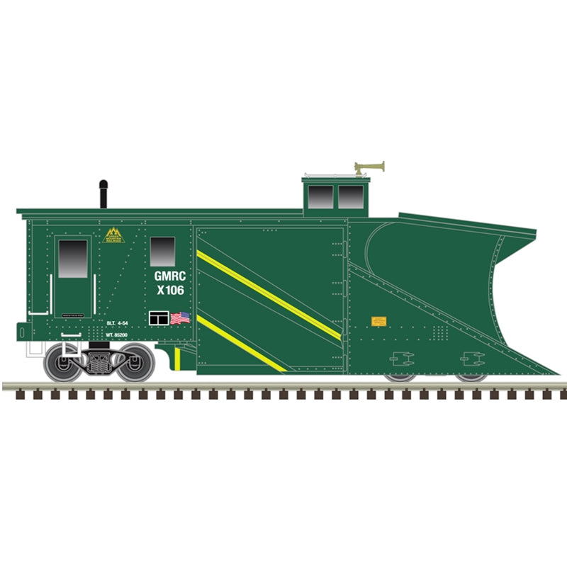 ATLAS 50005872 N RUSSELL SNOW PLOW GREEN MOUNTAIN