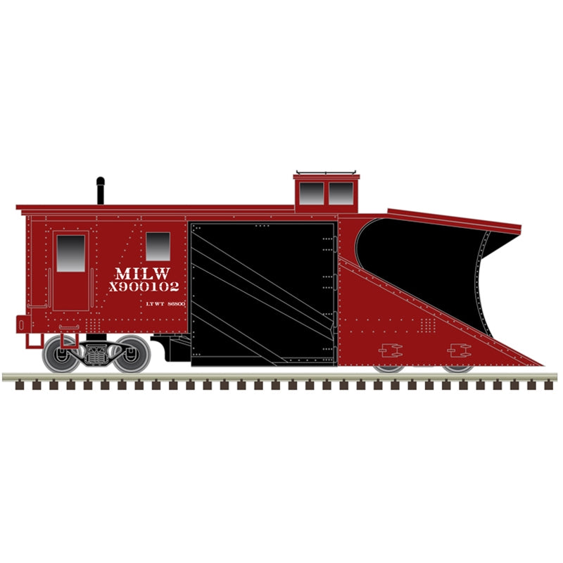 ATLAS 50005873 N RUSSELL SNOW PLOW MILWAUKEE ROAD