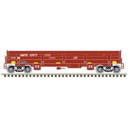 Atlas 50006045 N DIFCO SIDE DUMP CAR AMTRAK 13973 (BROWN)