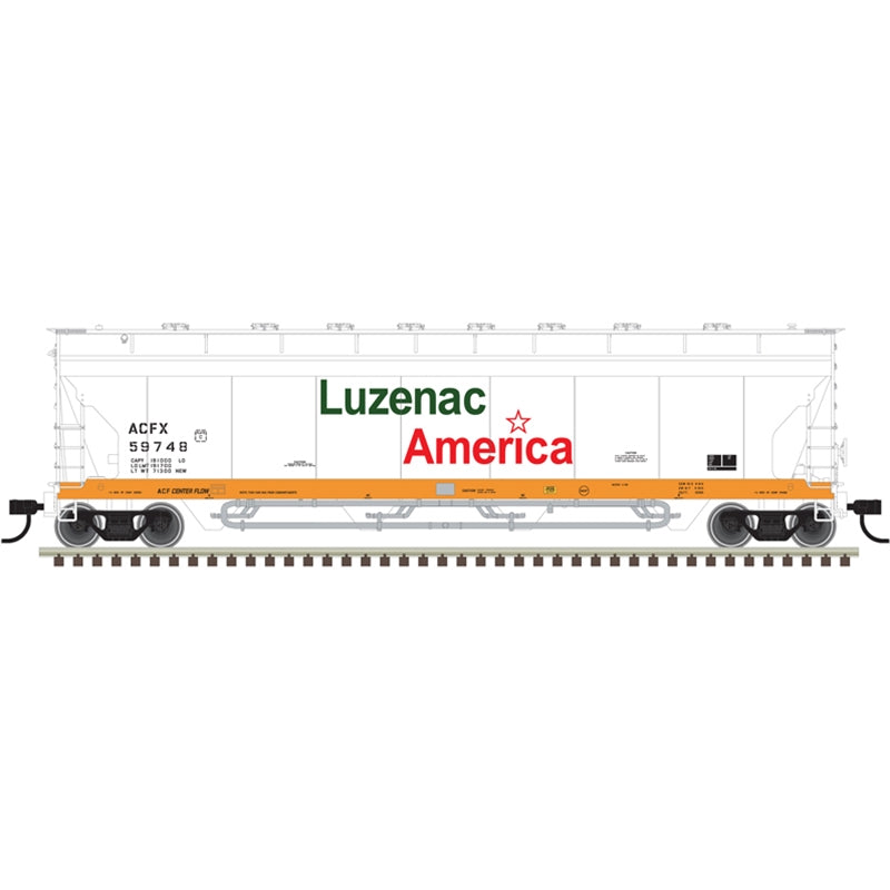 Atlas 50006075 N PRESSUREAIDE COVERED HOPPER LUZENAC AMERICA