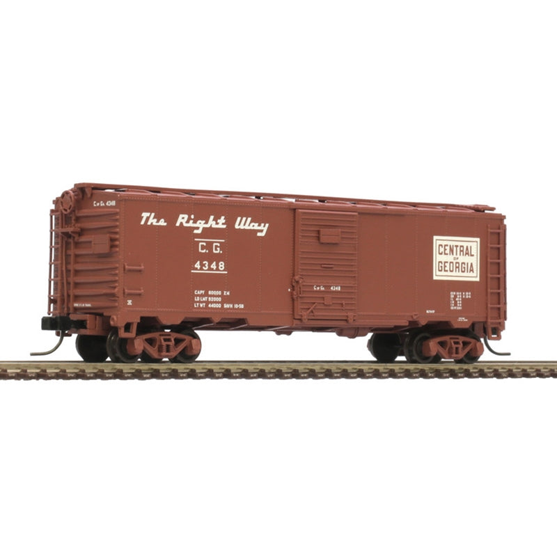 Atlas 50006095 N 1932 ARA BOXCAR CENTRAL OF GEORGIA (THE RIGHT WAY) 4264 (BROWN/WHITE)