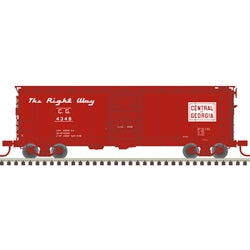 Atlas 50006095 N 1932 ARA BOXCAR CENTRAL OF GEORGIA (THE RIGHT WAY) 4264 (BROWN/WHITE)