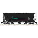 Atlas 50006109 N 3560 Covered Hopper Cancarb (ACFX) 74080 (Black/Blue)