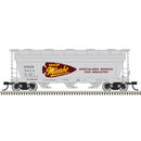 Atlas 50006116 N 3560 Covered Hopper Duluth Missabe & Iron Range 5019 (Gray/Maroon/Yellow)