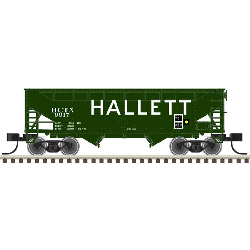 Atlas 50006139 N 2 Bay Offset Hopper Hallett 9937, 9943, 9951 (Green/White)