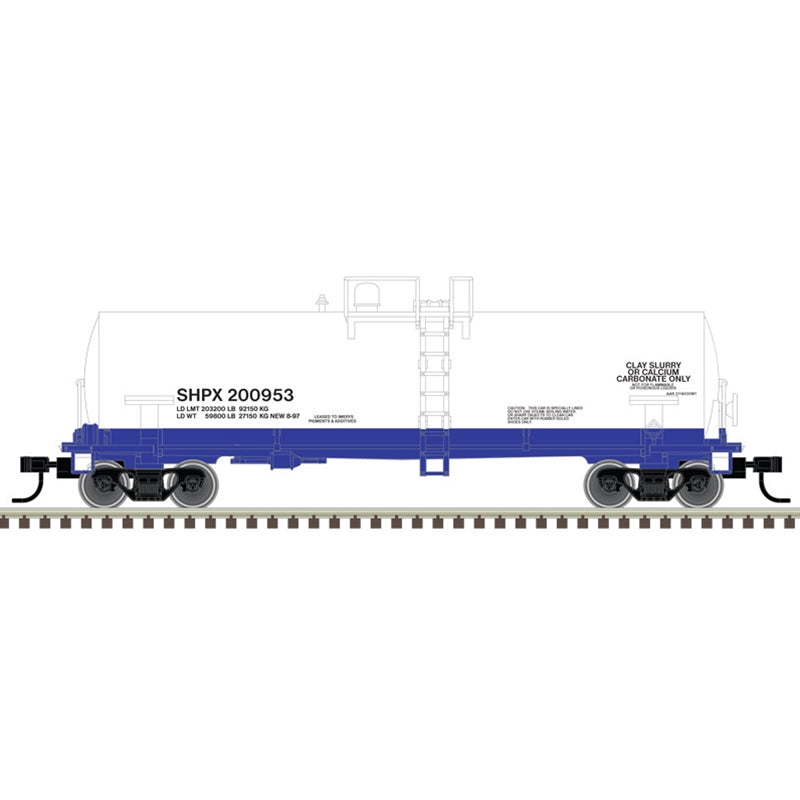 Atlas 50006160 N Kaolin Tank Car SHPX 201026 (White/Blue)