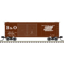 Atlas 50006189 N TRAINMAN 40' DD BOX CAR BALTIMORE & OHIO "SENTINEL SERVICE"