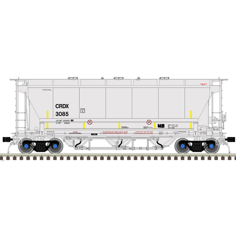 Atlas 50006204 MASTER PLUS 3230 COVERED HOPPER CHICAGO FREIGHT CAR [CRDX]