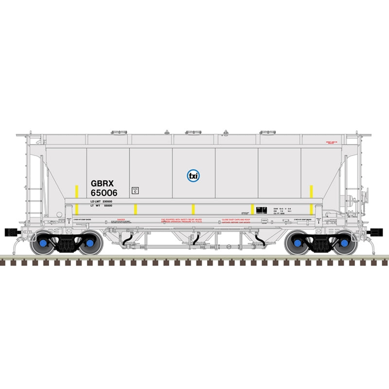 Atlas 50006216 N MASTER PLUS 3230 COVERED HOPPER TXI [GBRX]