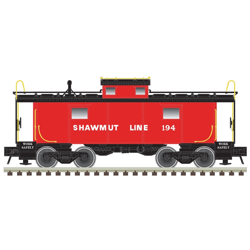 Atlas 50006324 N NE-6 CABOOSE PITTSBURG & SHAWMUT [SHAWMUT LINES]