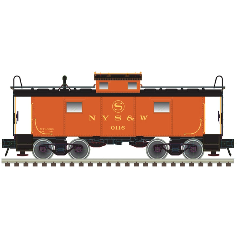 Atlas 50006327 N NE-6 CABOOSE SUSQUEHANNA