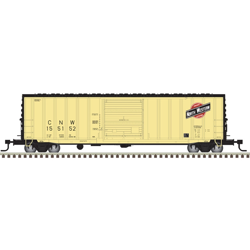 PREORDER Atlas 50006356 N 50' PRECISION DESIGN BOX CAR CHICAGO & NORTH WESTERN