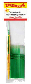 Profile Accessories Inc. N934001 Nano Brush - Short Tip & 1 Applicator Handle/Holder (green) pkg(24)