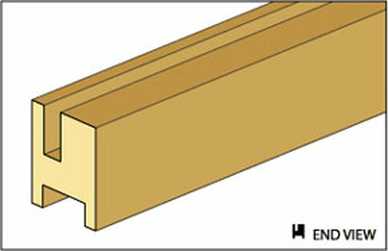 Northeastern Scale Lumber 881 Window Sash -- 5/32 x 22", I Scale