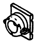 Details West 162 Nose-Mounted Lights -- E- & F-Unit Back-Ups pkg(2), HO Scale