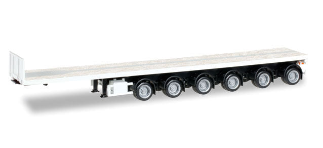 Herpa Models 76715 Noteboom 6-Axle Flatbed Trailer - Assembled, HO Scale