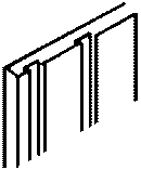 Northeastern Scale Lumber 390 Novelty Siding -- 1/16 x 3-1/2 x 24", I Scale