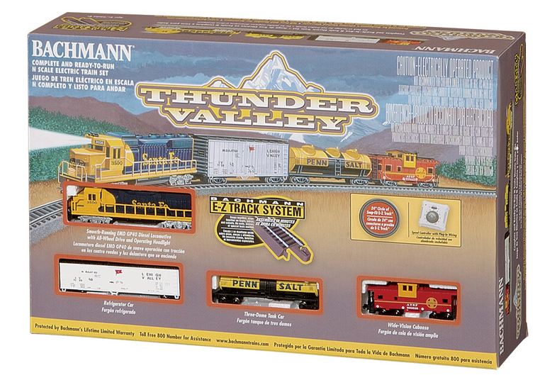 Bachmann 24013 Thunder Valley Train Set, N Scale