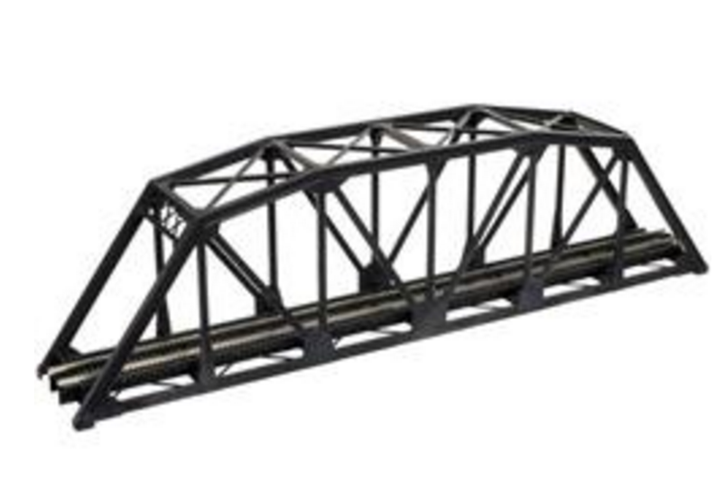 Atlas Model Railroad Co. 2570 C80 TRUSS BRIDGE Kit Blk, N Scale