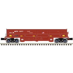 PREORDER Atlas 3009961 3RL ATLAS PREMIER O OPERTING DUMP CAR AMTRAK 13969, 13973, 13976, 13977 (BROWN)