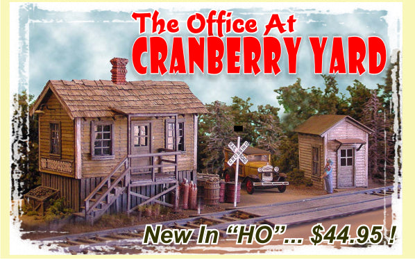 Bar Mills 432 Office at Cranberry Yard Building Kit, HO