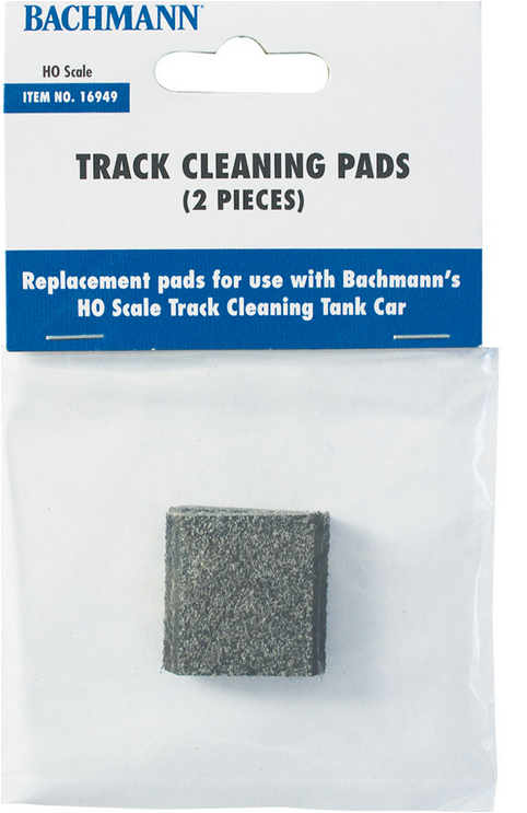 Bachmann 16949 Replacement Track Cleaning Pads, HO Scale