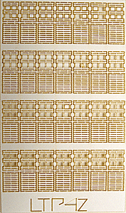 The N Scale Architect 30037 Pallets pkg(28) -- Wood, Two-Layer, Z Scale