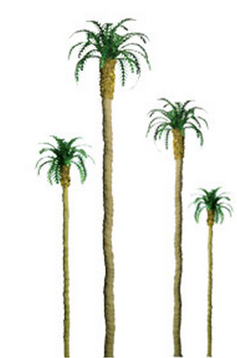 JTT Trees & Shrubs 94235 PALM 1.5' PRO 6pk, Z&N Scale