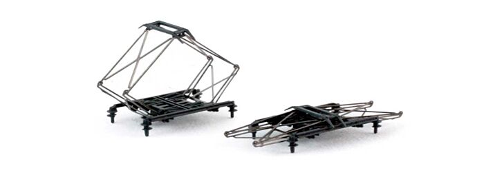 Kato 920080 Pantographs pkg(2) -- For GG1 Electric Locomotive, N Scale