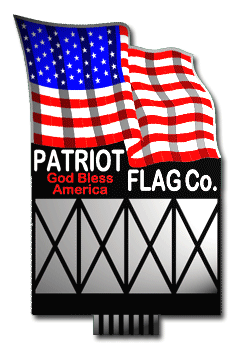 Miller Engineering Animation 9482 Medium Patriot Flag Company Animated Sign, Medium