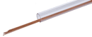 Tichy Train Group 1106 Phosphor-Bronze Wire - 8"  20.3cm Long -- .0125"  .03cm Diameter pkg(12), All Scales