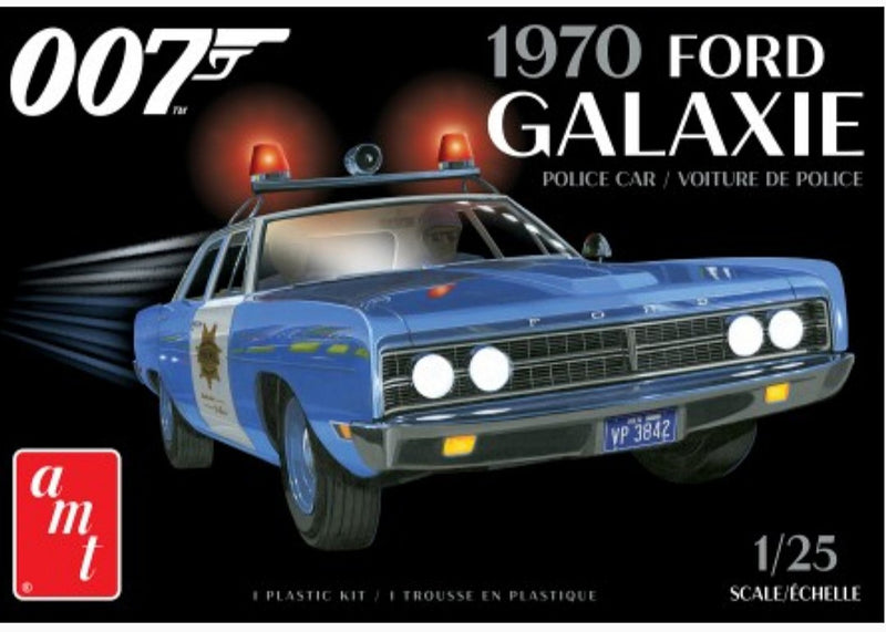 AMT Model Kits AMT1172 '70 Ford Galaxie Police Car Bond 1:24