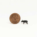 All Scale Miniatures 870807 Pigs -- Assorted Colors pkg(5), HO Scale