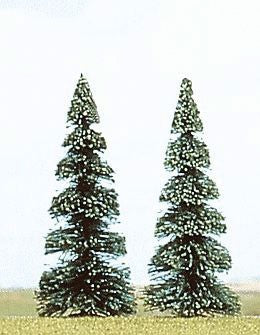 Busch Gmbh & Co Kg 6102 Pine Trees -- 2-15/16"  7.5cm pkg(2), All Scales