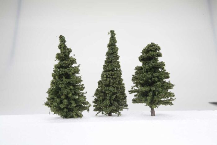 Grand Central Gems T3 Pine Trees -- 3" 7.6cm pkg(15)