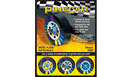 Woodland Scenics 4063 PineCar(R) Dry Transfer Decals -- Chrome Wheels