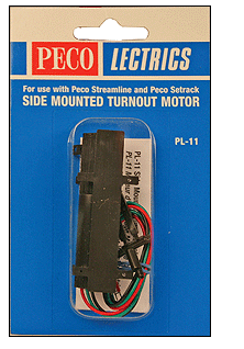 Peco 552-PL11 Side Mounting Turnout Motor -- PL-11, HO