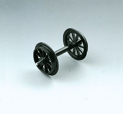 LGB LGB67301 Plastic Spoked Wheel Set -- pkg(2), G Scale
