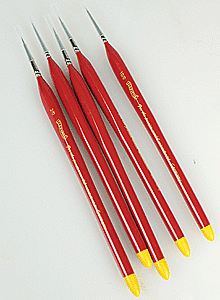 Profile Accessories Inc. BRUF5P Precision Paint Brush Set - Flex-I-File(R) - Ultra Fine - 1 Each
