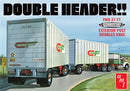 AMT Model Kits AMT1132 "Double Header" Tandem Van Trailers 1:25